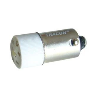 LED signalna žarnica, Ba9s 24V, AC/DC bela, NYGL-ACDC24W