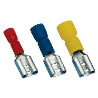 Izolirani natični kontakt – podaljšan 1,5 mm2, 4,8x0,5 mm, rdeč, 100 kos, PCSH5-HF