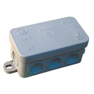 Prožna razvodnica na nadometno montažo 80x42 mm, IP54, 5 kos, PD75X35