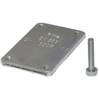 Odcepni modul,54×10mm-sko ploščato zbiralko,na 50mm-sko šino, PK50/54X10