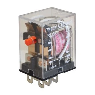 Močnostni miniaturni rele 12 V DC z 2 preklop. kontakt., 230V AC / 28V DC, RL08-12DC