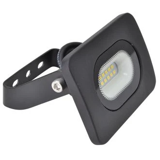 SMD LED reflektor, črn 220-240V AC, 10W, 4000K, IP65, 750lm, EEI=G, RSMDL10