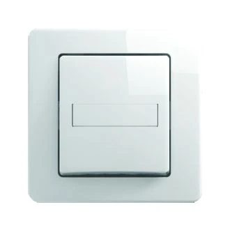 Tipkalo enopolno 10A 250V~ PW IL, SE11PWIL-B