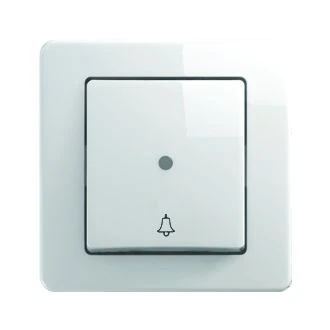 Tipkalo enopolno 10A 250V~ PW TI 50, SE11PWTI50-B