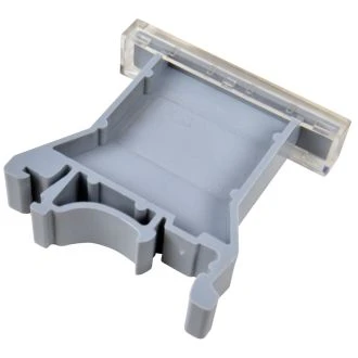 Označevalno podnožje in stojalo, pričvrstitev na montažni tir, 10 kos, SJ9