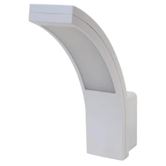 Stenska svetilka, polkrožna 230 VAC, 15 W, 4500K, EEI=G, IP54, 1100lm, SLIB15W