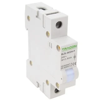 Vrstna LED signalna svetilka AC/24V, bela, SLJL-AC24-F