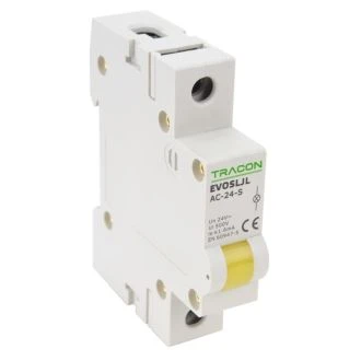 Vrstna LED signalna svetilka AC/24V, rumena, SLJL-AC24-S