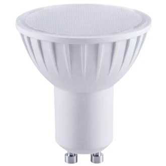 SMD LED spot žarnica, prozorno steklo 230 V, 50 Hz, GU10, 5 W, 320 lm, 4000 K, 120°, EEI=G, SMDGU105NW