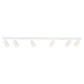 Stropno nastavljivo spot svetilno telo, belo 100-240VAC, 50Hz, 6xGU10, max.6x35W, SPGU10LMA6W