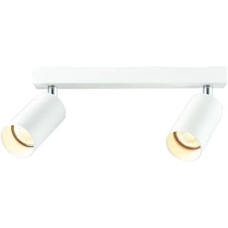 Stropno nastavljivo spot svetilno telo, belo 100-240VAC, 50Hz, 2xGU10, max.2x35W, SPGU10MA2W
