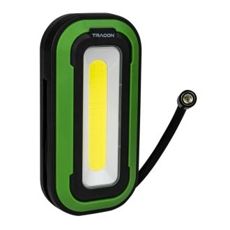 Akumulatorska ročna LED svetilka 10+2W, 6500K, 3,7V, 1800mAh, 500/110lm, 4h, IP44, STLS10W