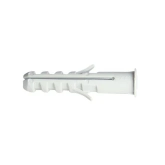Vložek z robom, 12x60 mm, siv, PA 6.6, 50 kos, T12P-PA