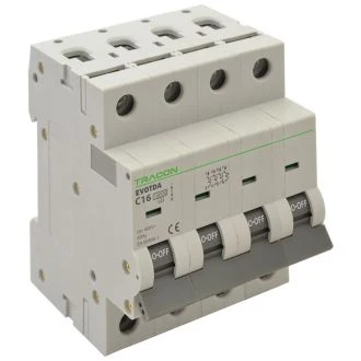 Instalacijski odklopnik - avtomatska varovalka 10kA, 4P, “B”; 40A, TDA-4B-40