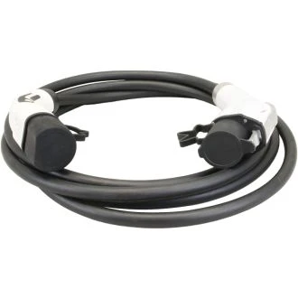Priključni kabel za polnjenje E-AVTOMOBILOV, 3x32 A 5+2P 5M 32A D 18mm TYPE2-TYPE2, TECC-22-5M332