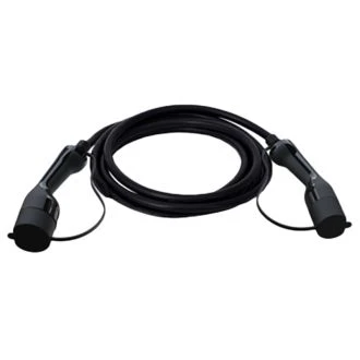 Priključni kabel za polnjenje E-AVTOMOBILOV, 3x32A 5+2P, 5M, 32A, 22kW, TYPE2-TYPE2, TECCN-22-5M332