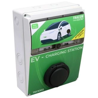 Napajalna postaja za polnjenje 3*32A 22kW TYPE2 OUTLET DC 6mA 50Hz, TECS302