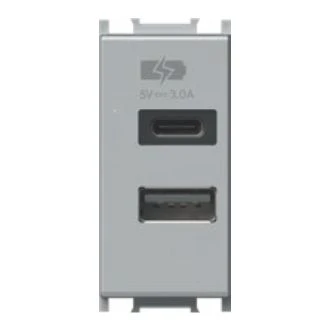 Polnilnik USB 5V 3,0A 1M ES, EM68ES-U