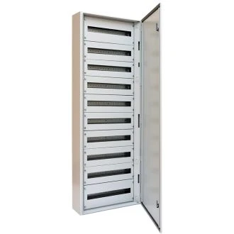 Kovinska razdelilna omara - kovinska vrata 600×1800×250 / 264M (24×11 vrst), TGEF6018025