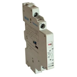 Indikator preobrem. z indikatorjem sprožitve + pomož. kontaktom 1×NO+1×NO, TGV2-D1010
