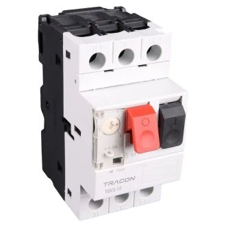 Motorsko zaščitno stikalo na ročni pogon-možnost plombiranja 0,63-1A, 0,37kW, TGV3-05