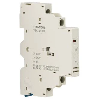 Indikator preobremenitve+sprožitve+pomož.kontakt 1xNO+1xNO, TGV3-D1010