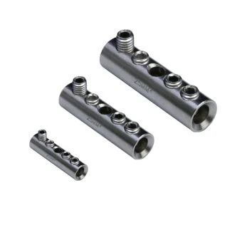 Neizolirani vezni tulec z vijaki, kosit. elektrolit. baker 70mm2, (d1=12mm, L=51mm), THCS70