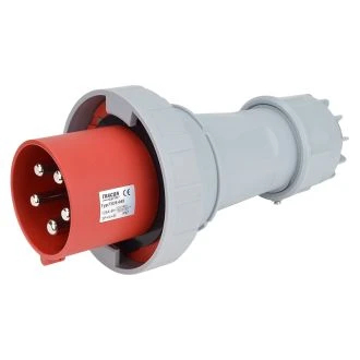 Industrijski vtikač 125A, 400V, 3P+N+E, IP67 s povečano zaščito, TICS-045