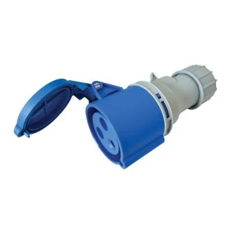 Nihalna vtičnica 32A, 230V, 2P+E, 6h, IP44, TICS-223H