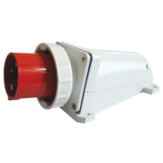 Industrijski vtikač, zidni, 63A, 400V, 3P+E, IP67, TICS-534
