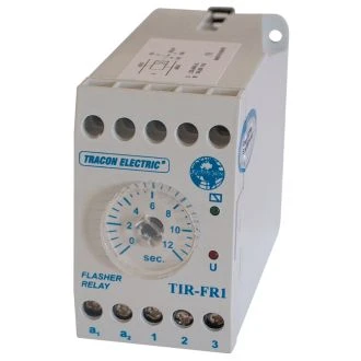 Generator takta 250V AC, 0,5s / 1-12s, 5A/250V AC, 10A/24V AC/DC, TIR-FR1