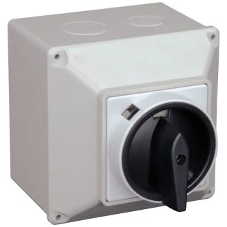 Glavno stikalo z ohišjem, 4P, 20 A, 400 V, ON-OF, IP44, TKF-20T
