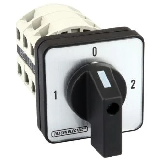 Grebenasto stikalo, 2x3P, 20 A, 400 V, (1-0-2), 90°, TKV-209/3