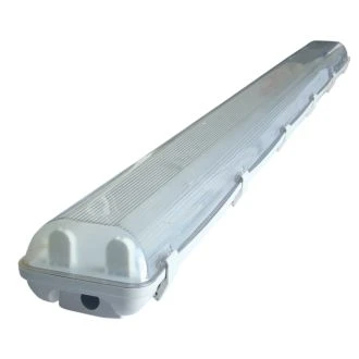 Zaščit. industr. LED svetil. telo za LED cevi, enostran. prikl. 230 V, 50 Hz, G13, 600 mm, IP65, ABS/PC, TLFVLED206