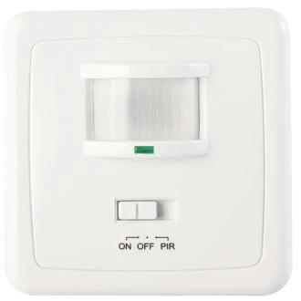 Senzor gibanja, podometni, bel 230V,300W, 160°, 3-2000lux, 10s-7min, TMB-060