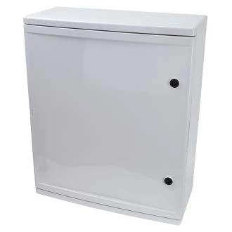 Razdelilna omara-plastična, nadomet + montaž .plošča polna vrata H×W×D=600×500×220mm, IP65, IK10, 1000V AC/DC, RAL7035, TME605022