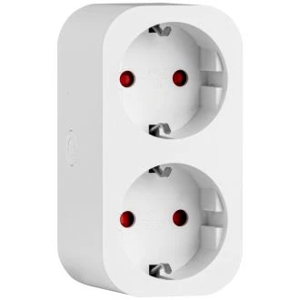 Pameten priključni adapter 2xSCHUKO, 240VAC, 16A, TNSM2