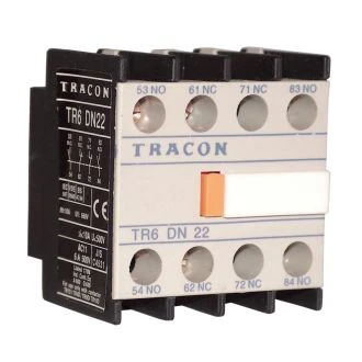Sprednja pomožna kontaktna enota za kontaktor TR1D/F, TR1E, 2A, 1×NC+3×NO, TR6DN31
