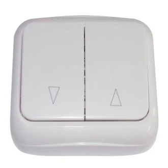 Nadometno glavno stikalo za žaluzije 10AX/250V, IP20, TTK-07