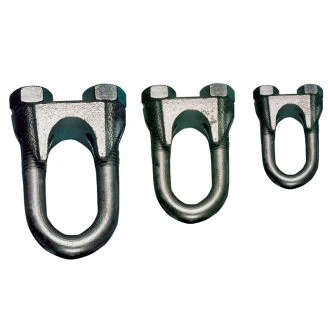 Spojka »U« za 8-9 mm-sko jekleno vrv, M8, 10 kos, U09