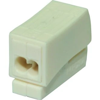 Sponka brezvijačna PA 2.5mm2 2/1P (PC302) WH, UW50WH-P