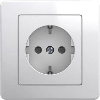 Vtičnica SCHUKO 2P+E 16A 250V~ PW, VE10PW-B