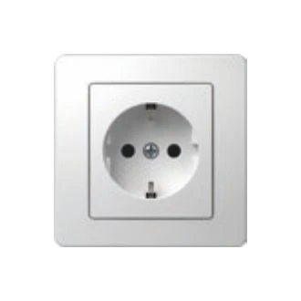 Vtičnica SCHUKO 2P+E 16A 250V~ PW, VE10PW-P