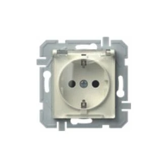 Vtičnica SCHUKO+POKROV 2P+E 16A 250V~ IT XO, VE11ITXO-U