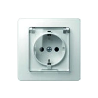 Vtičnica SCHUKO+POKROV 2P+E 16A 250V~ PT KS, VE11PTKS-B