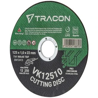 Rezalna plošča 125x1,0x22mm, 10 kos, VK12510