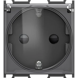 Vtičnica SCHUKO+KS+POKROV 2P+E 16A 250V~ 2M BT, VM11BT-U