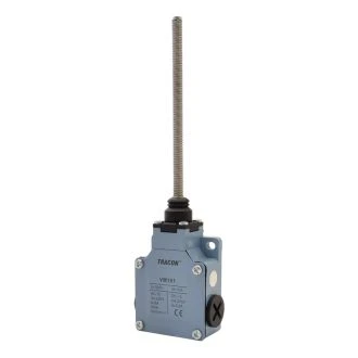 Pozicijsko stikalo z vzmetno palico (jeklo) 1×NO+1×NC, 6A/230V AC, IP66, VM181