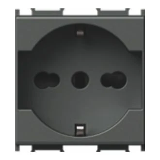 Vtičnica SCHUKO/ITA P17/11+KS 2P+E 16A 250V~ 2M AT, VM31AT-U