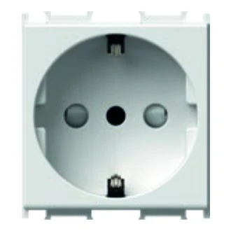 Vtičnica SCHUKO/ITA P30+KS 2P+E 16A 250V~ 2M IW, VM32IW-U